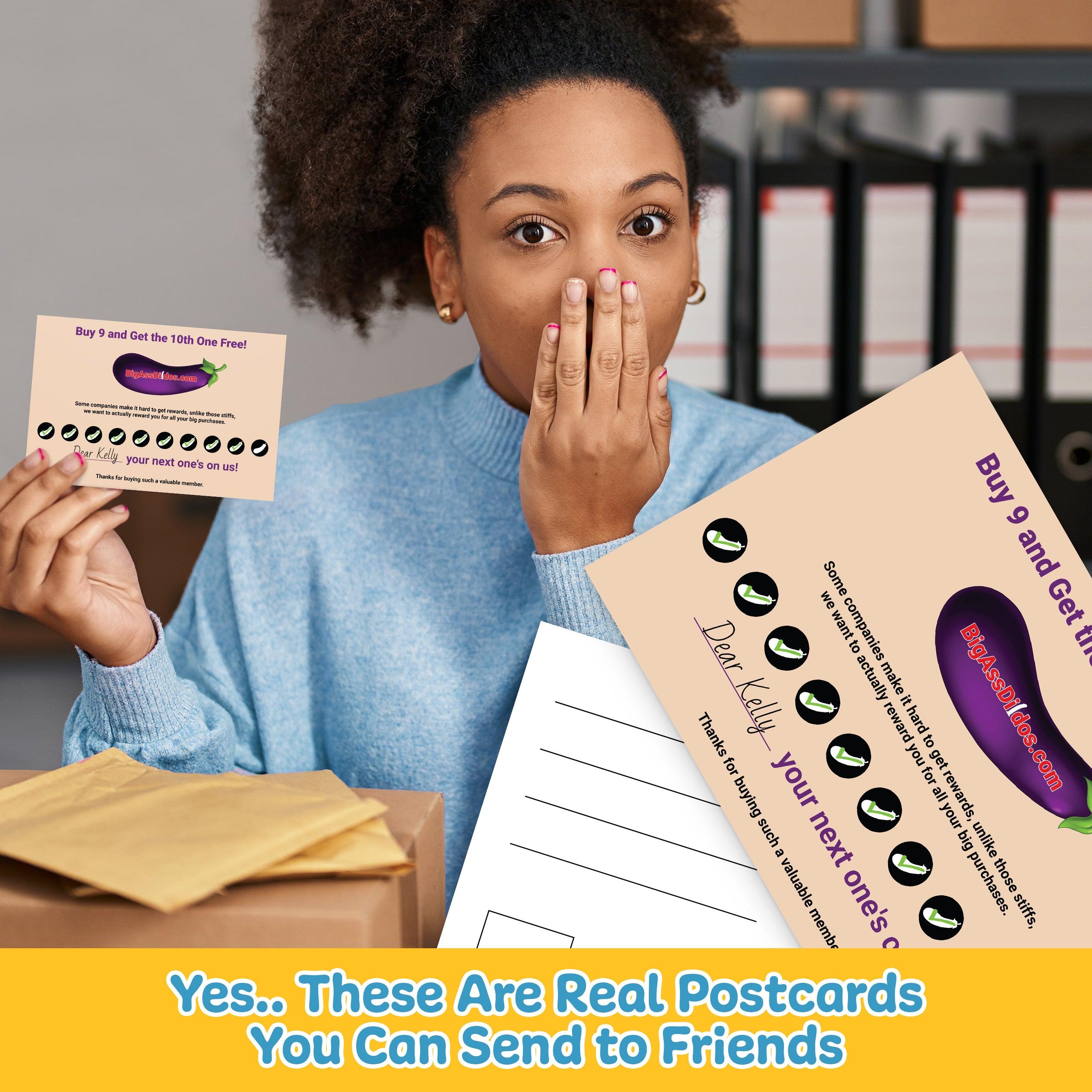 Adult Mail Postcards — 15-Pack — alternate view