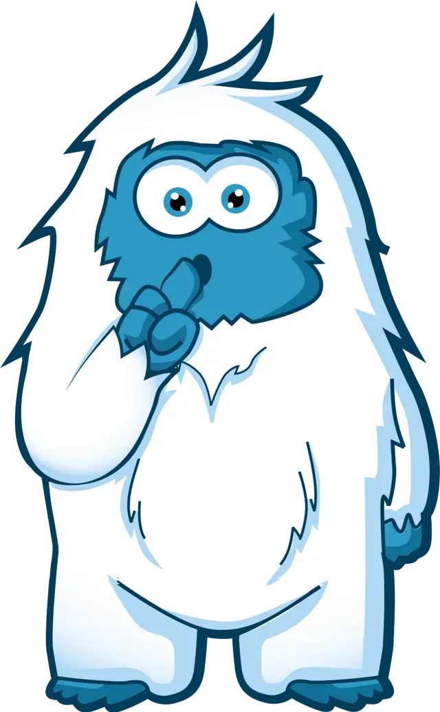 Witty Yeti mascot