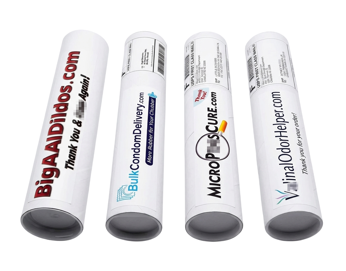 Witty Yeti prank mail tubes