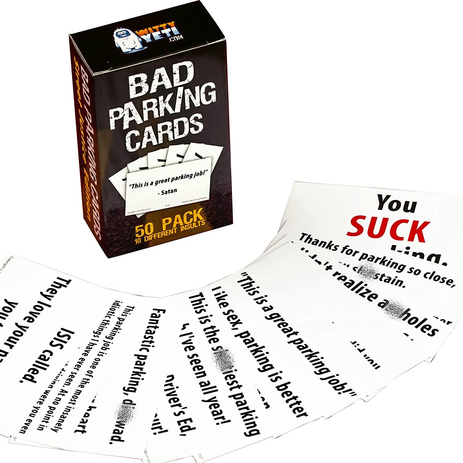 Bad Parking Cards — Street Justice Edition (50-Pack)