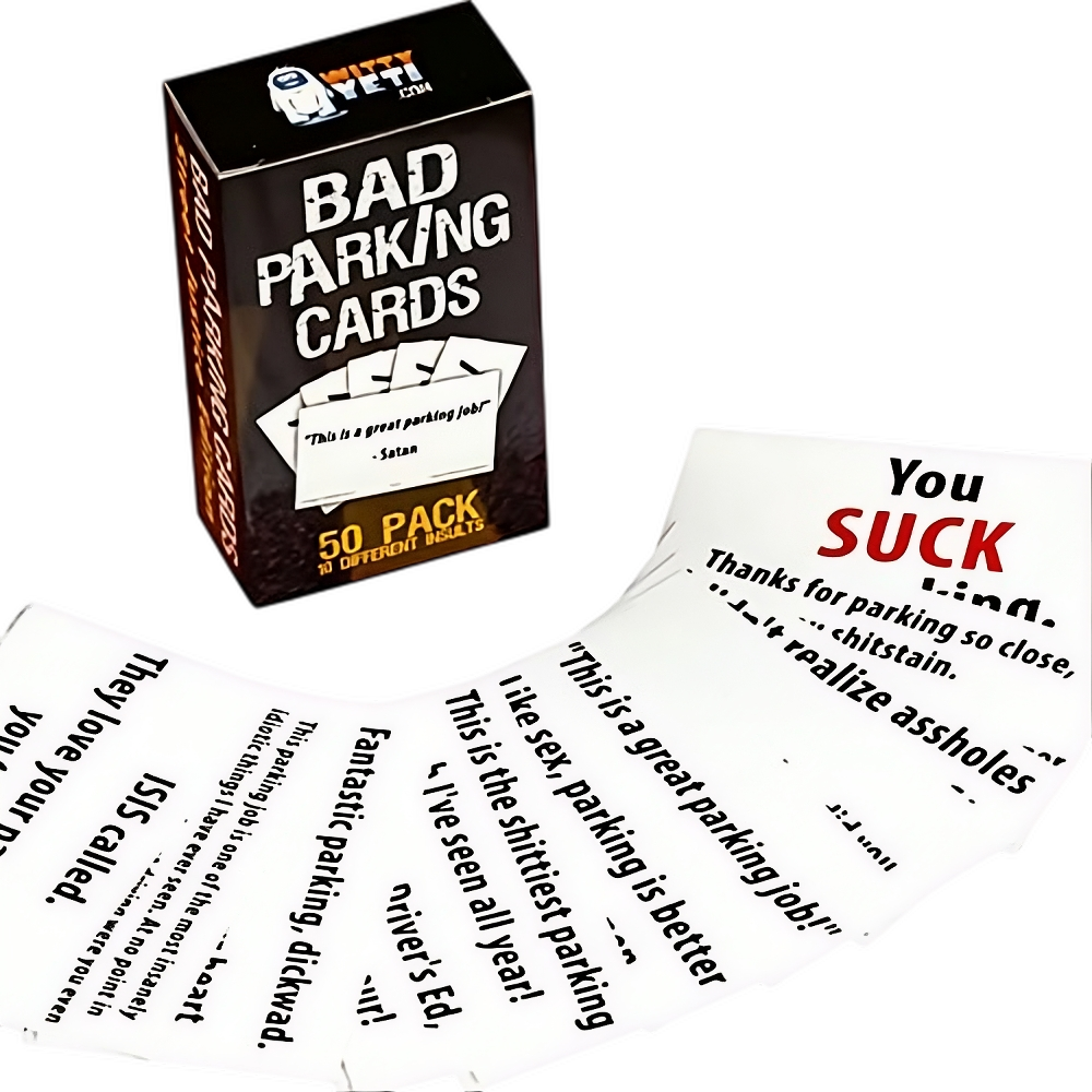 Bad Parking Cards
