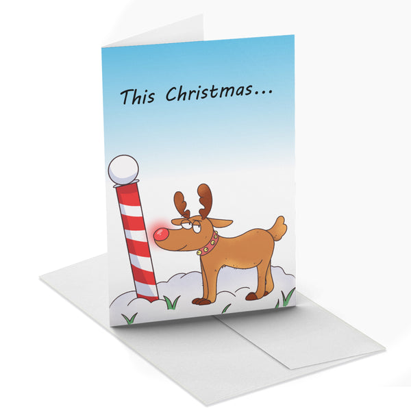 Are You Yeti For Christmas Holiday Card