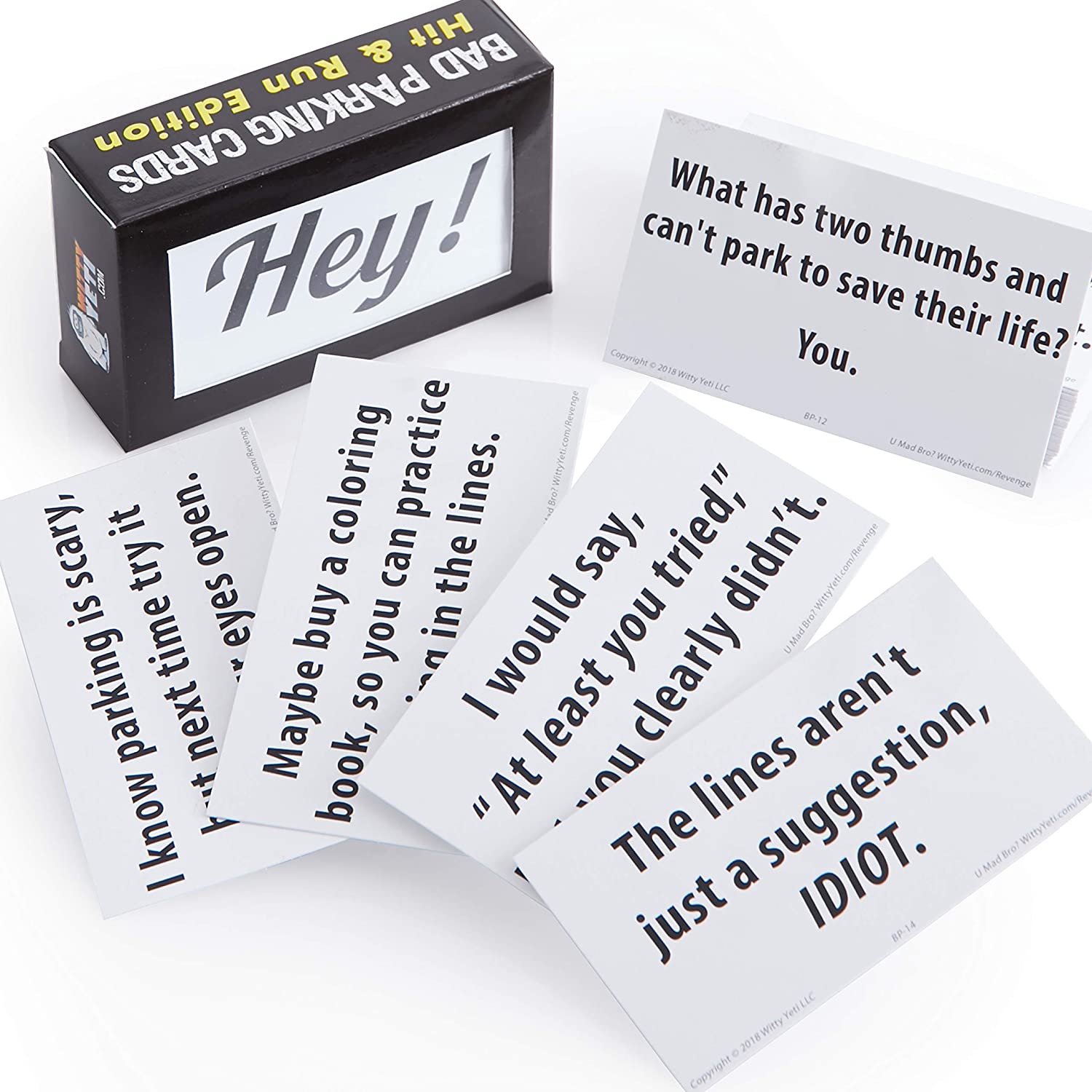 Bad Parking Cards — Hit & Run Edition