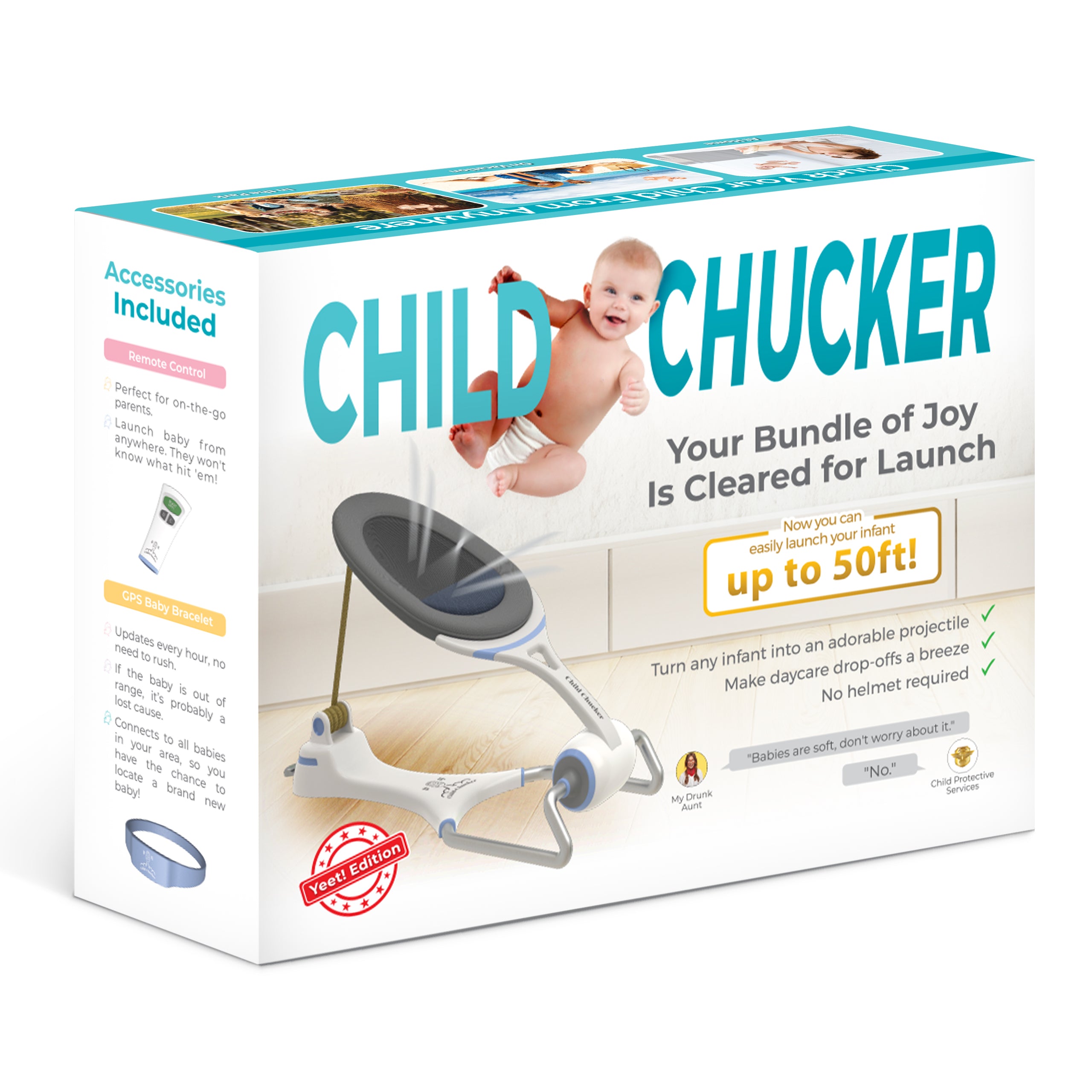 Child Chucker Prank Box